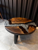 Wechseln Epoxy Resin Coffee Table Walnut – Modern Design &amp; Unique Style - Elite Wood - coffee table 3 Bild