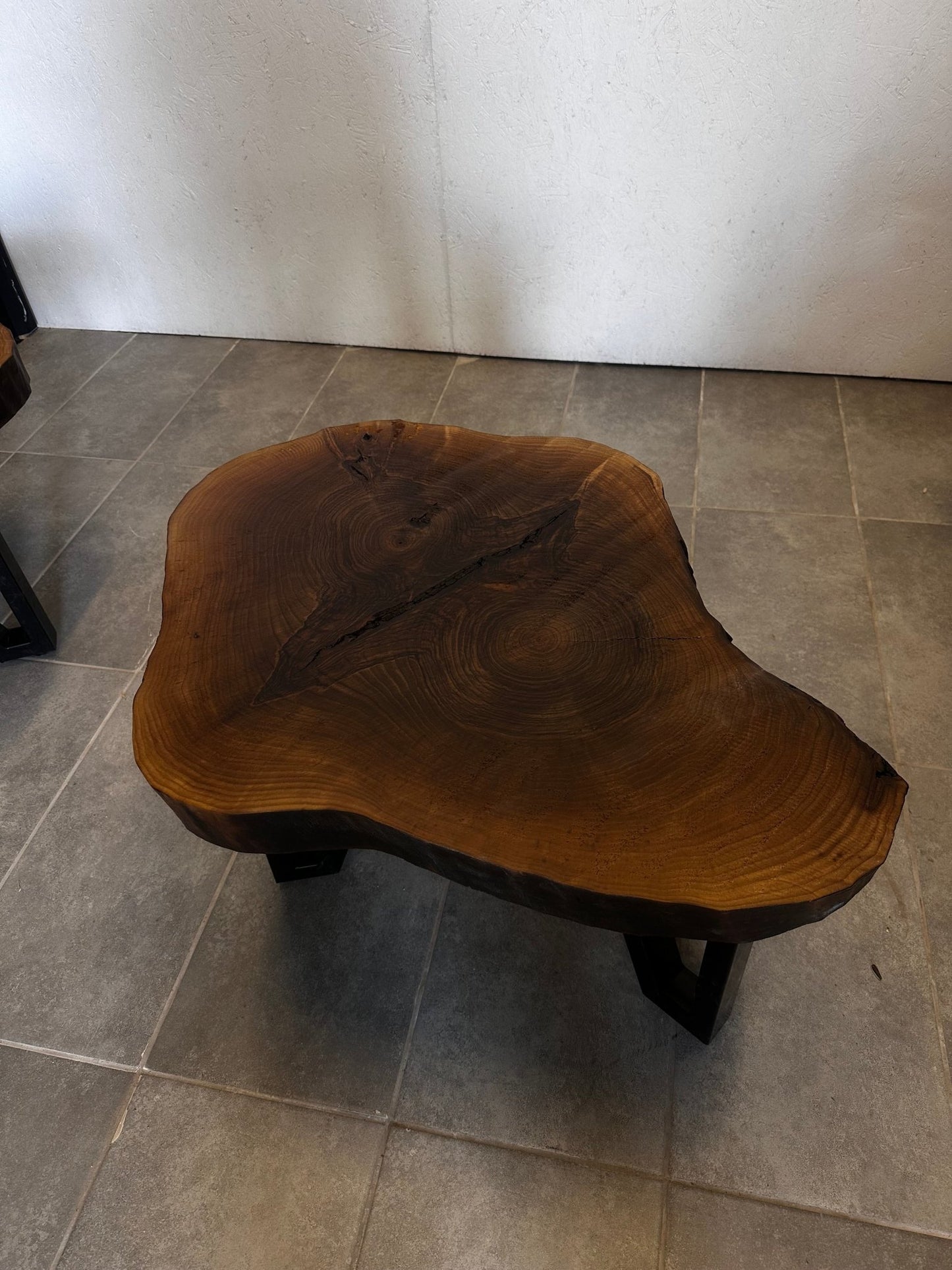 Live Edge Coffee Table – Handmade Walnut Wood Table - Elite Wood - coffee table