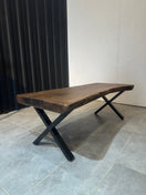 Wechseln Live Edge Walnut Wood Table – Natural Solid Wood - Elite Wood - coffee table 2 Bild