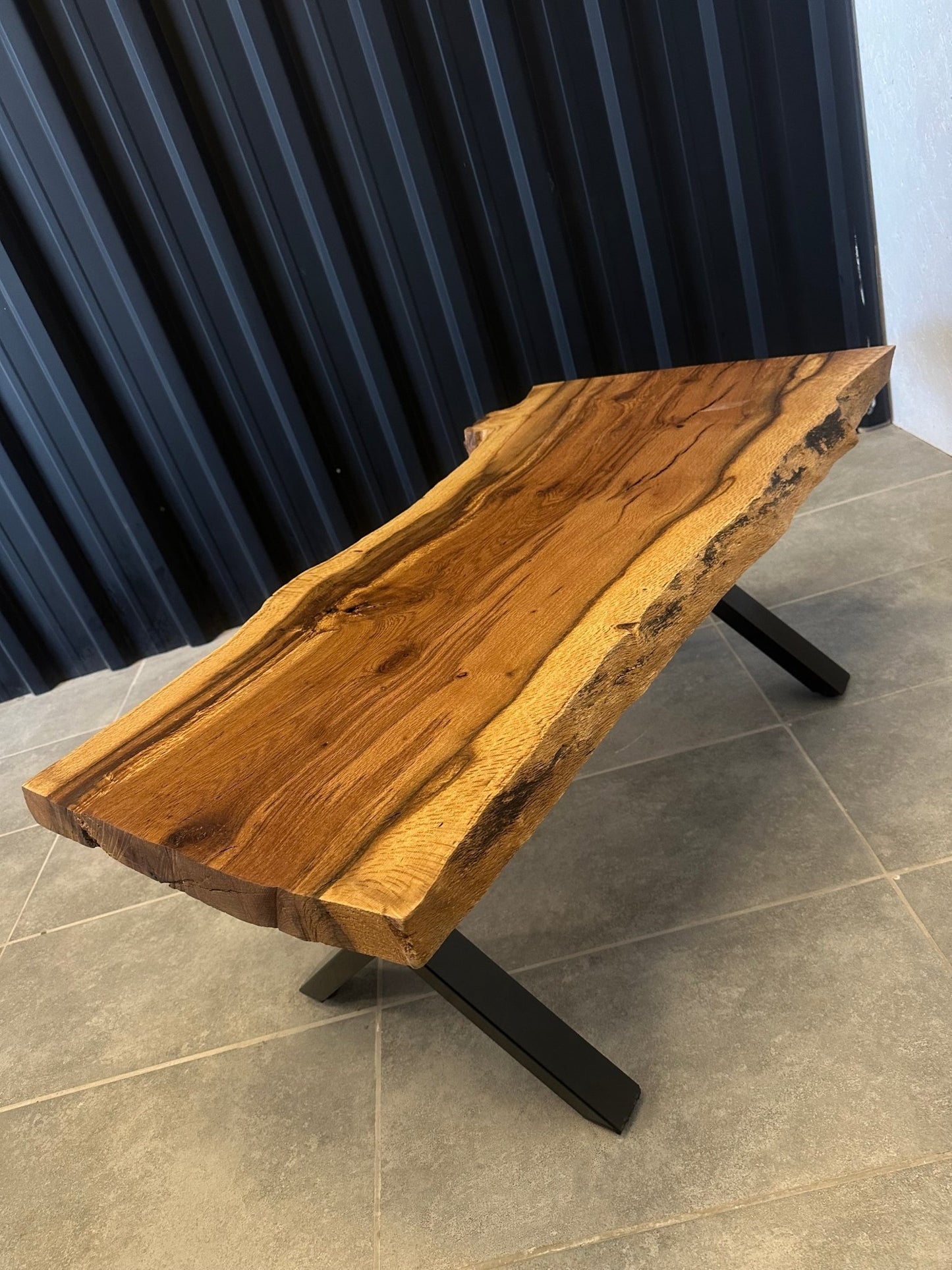 Oak Coffee Table 110x55 cm – Solid Wood Design - Elite Wood - coffee table
