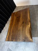 Wechseln Walnut Live Edge Coffee Table 120x80 – Natural Luxury Furniture - Elite Wood - coffee table 2 Bild