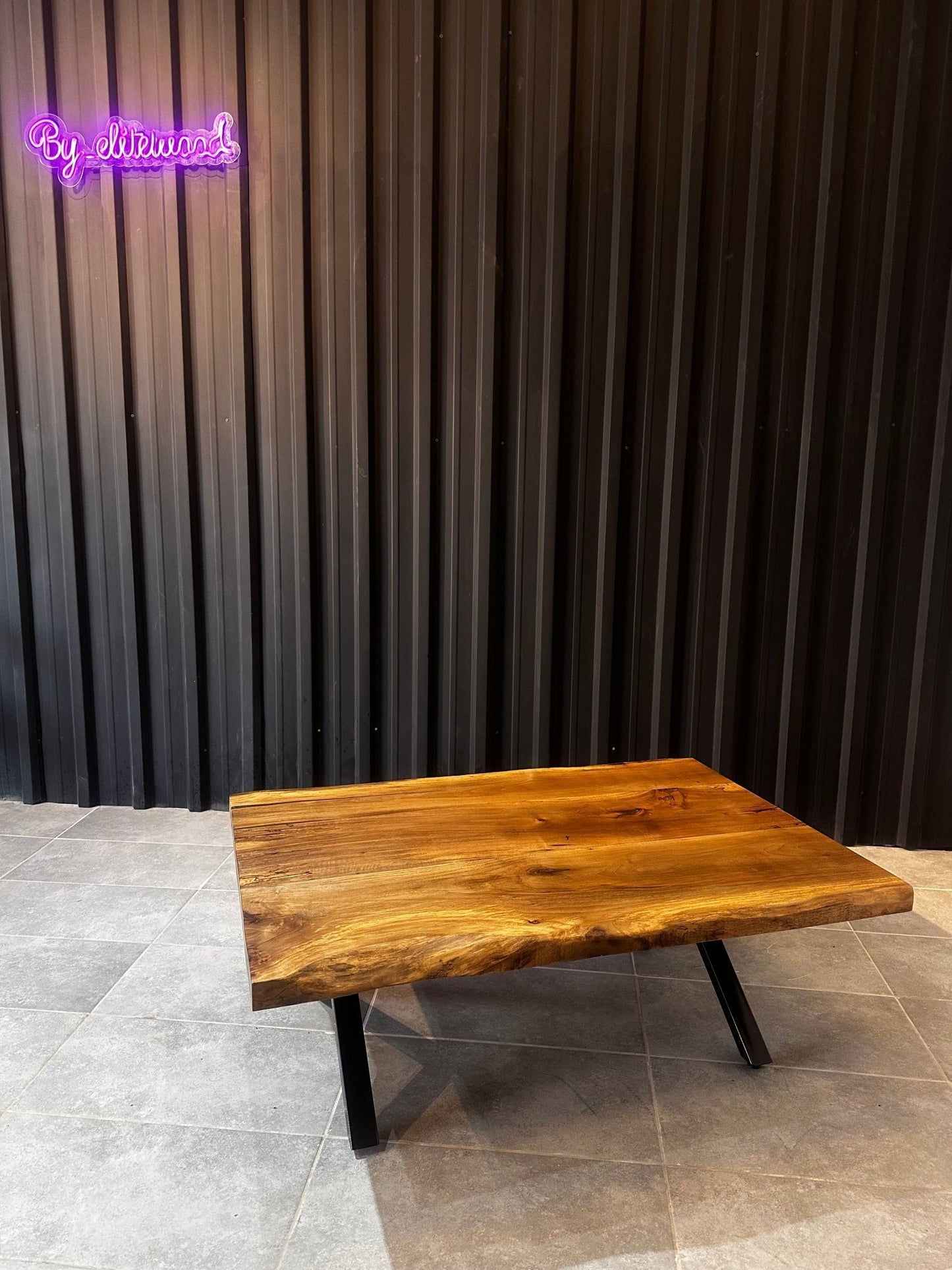 Walnut Live Edge Coffee Table 120x80 – Natural Luxury Furniture - Elite Wood - coffee table