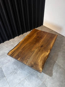 Wechseln Walnut Live Edge Coffee Table 120x80 – Natural Luxury Furniture - Elite Wood - coffee table 3 Bild