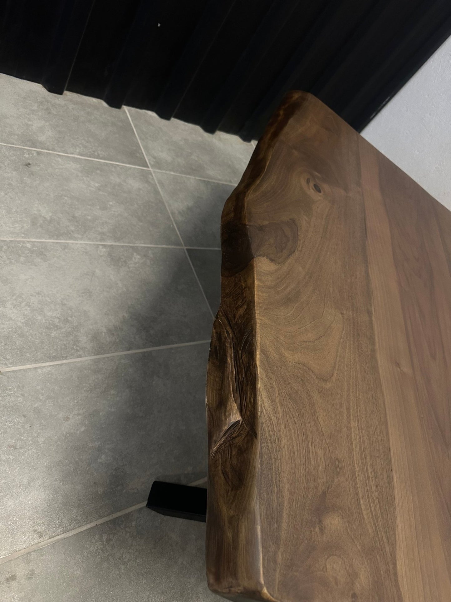 Walnut Solid Wood Table with Cross Base - Elite Wood - coffee table