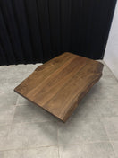 Wechseln Walnut Solid Wood Table with Cross Base - Elite Wood - coffee table 3 Bild